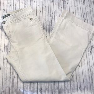 Eddie Bauer Cream Corduroy Pants